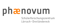 Logo Schriftzug phaenovum mit orangem ae